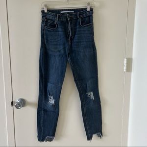 Zara Trafaluc dark wash jean